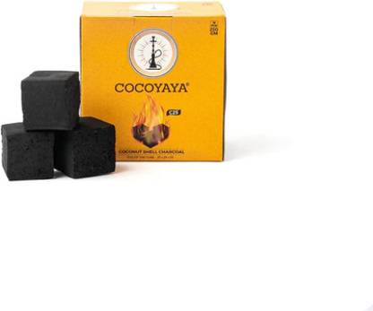 Puff Smart COCOYAYA Coconut Shell Charcoal for Hookah Shisha Coal (250 G) -18 Cubes Hookah Charcoals
