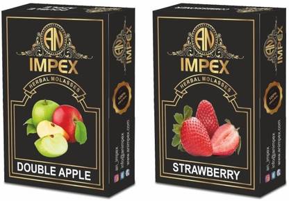 A.N.IMPEX Herbal Hookah Flavor double apple, strawberry Hookah Flavor double apple, strawberry Hookah Flavor