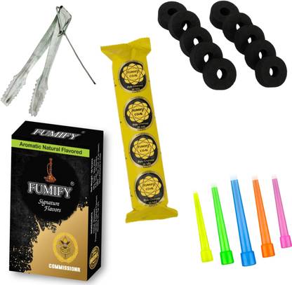 FUMIFY ACCESSORIES 5 MOUTH TIPS & FUMIFY COMMISIONER Hookah Flavor