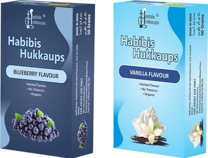 Habibis hukkaups Blueberry & Vanilla Blueberry, Vanilla Hookah Flavor
