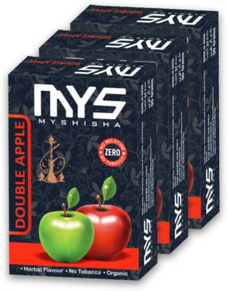 MYSHISHA Premium Quality Herbal Double Apple Hookah Flavor