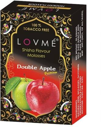 Lovme Herbal Hookah Flavour Double Apple Hookah Flavor