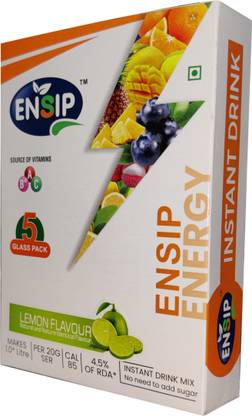 ENSIP Beat the heat with refreshing LEMON Enjoy its yummy taste Energy Drink