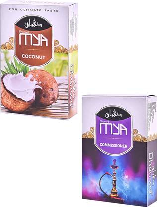 DHUNWA SPECIAL COMBO PACK OF PREMIUM FLAVORS COCONUT, COMMISSIONER Hookah Flavor