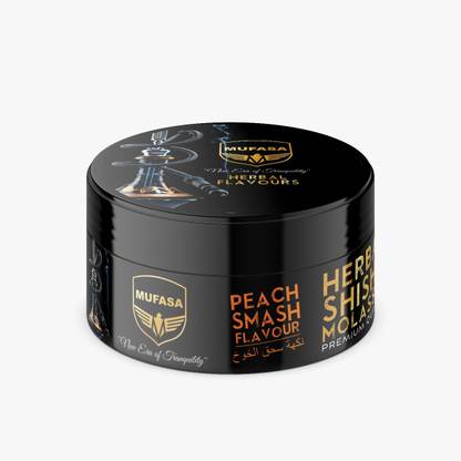 Mufasa PREMIUM HERBAL HOOKAH FLAVOR PEACH SMASH Hookah Flavor