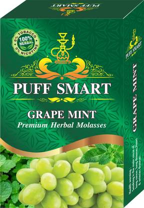 Puff Smart Fumo Coal 1 Polo Stick and Grape Mint Hookah Flavor