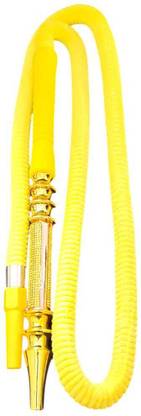 Puff Smart Plastic Yellow Hookah Hose 1 m