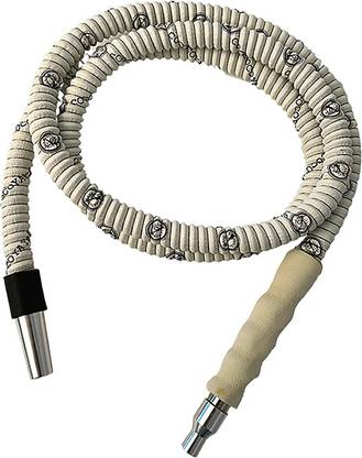 Puff Smart Rubber White Hookah Hose 1 m