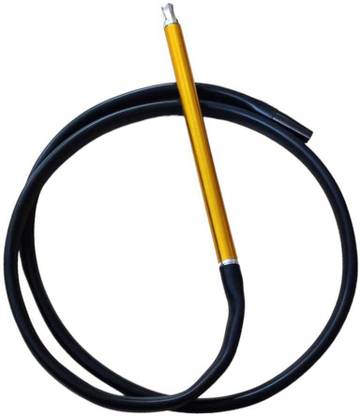 Puff Smart Silicone Black Hookah Hose 1 m