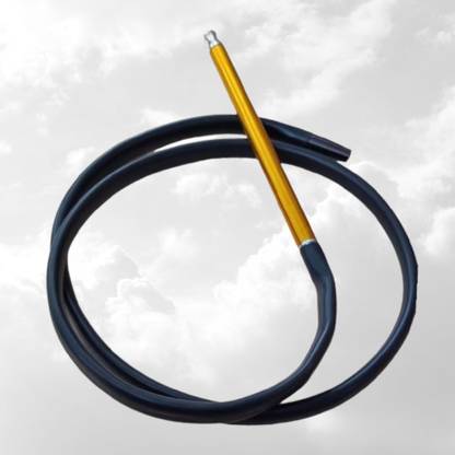Puff Smart Silicone Black Hookah Hose 1 m