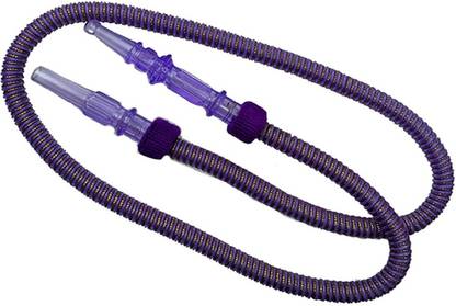 RSS ENTERPRISES Plastic Purple Hookah Hose 1 m