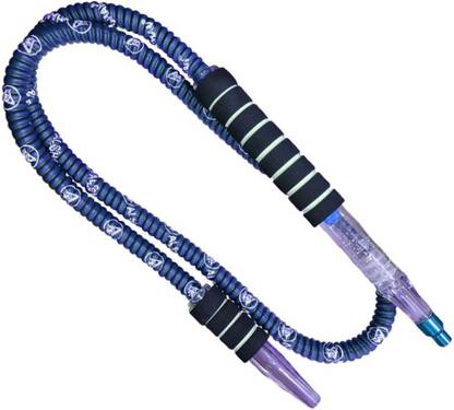 RSS ENTERPRISES Rubber Blue Hookah Hose 1 m