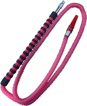 RSS ENTERPRISES Plastic Pink Hookah Hose 1 m