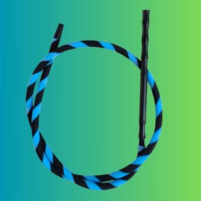 Puff Smart Rubber Blue Hookah Hose 1 m