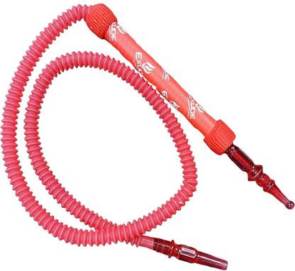 RSS ENTERPRISES Plastic Red Hookah Hose 1 m
