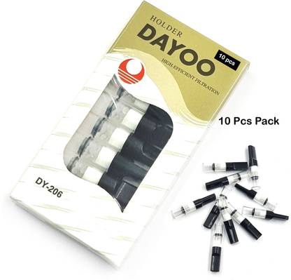 VIOVI DAYOO High-Efficient Cigarette Filter Holders Triple Layer Filtration Reduce Tar Plastic Outside Fitting Hookah Mouth Tip