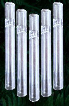 All Of All Glass chillum onehitter pipe Borosilicate Glass Outside Fitting Hookah Mouth Tip