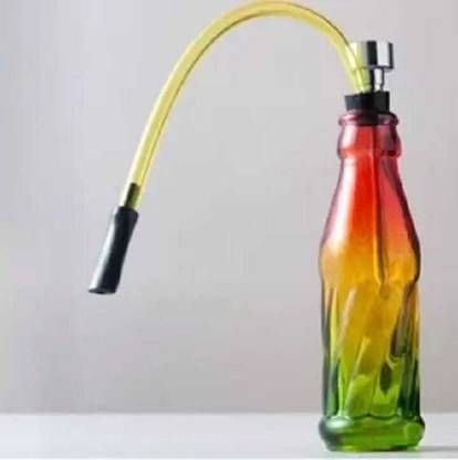 kingnation Kingnation Rasta Glass Bottle Hookah Pack of One Glass Inside Fitting Hookah Mouth Tip