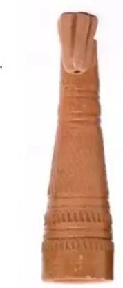 KESHU HANDICRAFT Hookah Chillum With Gitti Earthenware Outside Fitting Hookah Mouth Tip