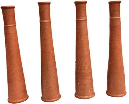 Kriti Traders Terracotta Outside Fitting Hookah Mouth Tip