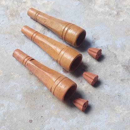 KESHU HANDICRAFT Handmade Resuable Hookaha Chillum Pipe Terracotta Outside Fitting Hookah Mouth Tip
