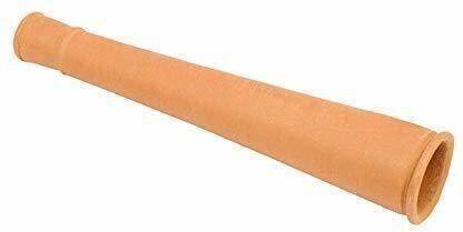 Hk Group BROWN CHILLAM/HOOKHA/CHILLAM/CHILLUM/HUKA/deshi chillum/Chillum Shooter Terracotta Outside Fitting Hookah Mouth Tip