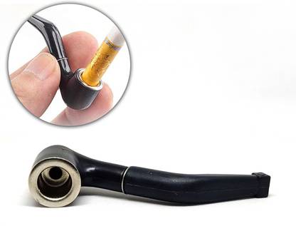 Point Zero Genious Tobacco Smoking Pipe Mini Pocket Size Cigarette Filter Plastic Inside Fitting Hookah Mouth Tip
