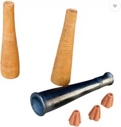 Shree shyam enterprises Handmade Resuable Hookaha Chillum Pipe Terracotta Terracotta Outside Fitting Hookah Mouth Tip