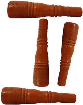 Hk Group 4 pcs BROWN CHILLUM SULPE HOOKHA 3.5 inch Ceramic Hookah