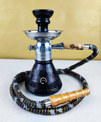 Hey-Wish 10 inch Glass, Ceramic Hookah