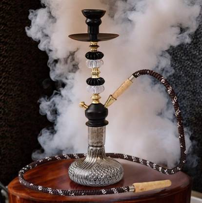 ALL.NATION.IMPEX Premium Designer Crystal Style 18 inch Glass Hookah