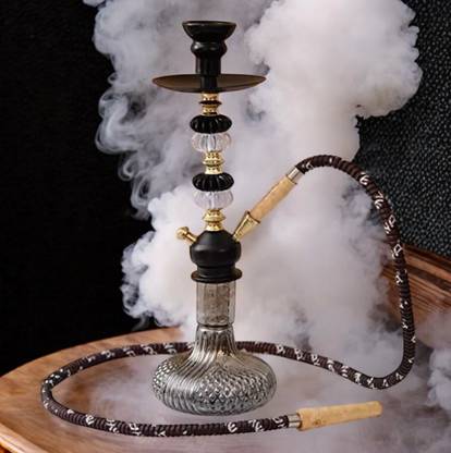 ALL.NATION.IMPEX Premium Designer Crystal Style 18 inch Glass Hookah