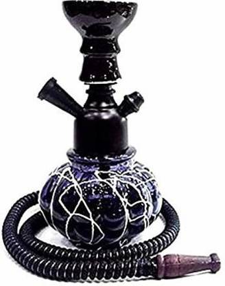 Vespers Kharbuza shaped 8 inch hookah 8 inch Glass Hookah