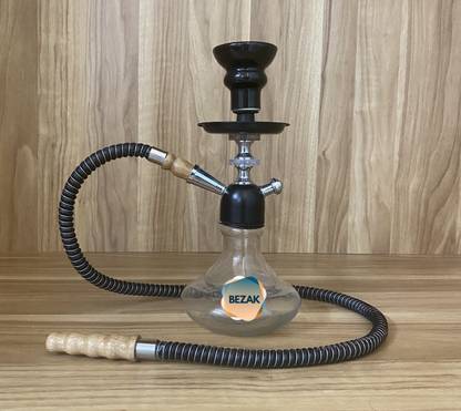 Appraise Home Impex Hookah Coco Gold Luster Premium 12 Inches 12 inch Glass Hookah