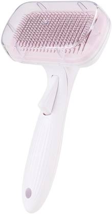Emily Pets Self -Cleaning Slicker Brush for Dogs, Cats Long Haired, Short Haired Dogs, Cat Slicker Brushes for  Dog & Cat