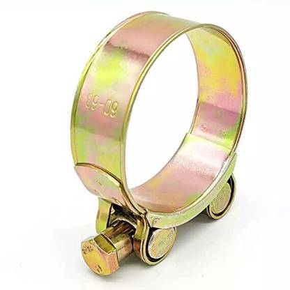 Implemental Bolt, and Nut T-Bolt Hose Clamp, Band, Bolt, and Nut (Pack of 2) (67-70 MM) Hose Clamps