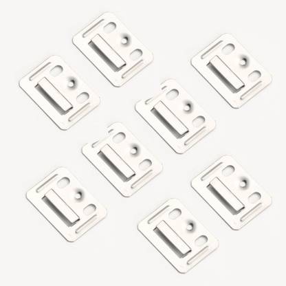 Skyvilla Creations PVC INTERIOR LOUVERS PANEL FITTING CLIPS Hose Brackets & Clamps