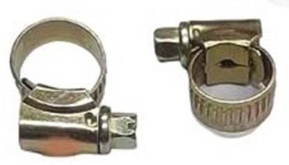 DLEIN Heavy Adjustable Pipe Clamp Pipe Hose Clip Spring Clamps Safety Clips (13-19mm Hose Brackets & Clamps