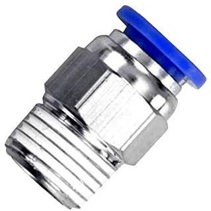 aerotac 8MM X 1/4"(6.35MM) THREAD PU PIPE PIPE CONNECTOR Hose Connector