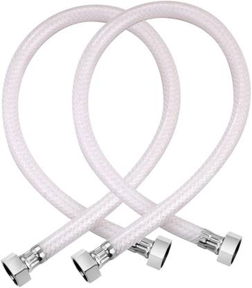 iSTAR Brass PVC Connection Pipe 24 Inches Heavy Duty Flexible Hot and Cold Water Pipe Hose Pipe