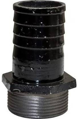 Implemental CI Hose Nipple (Pack of 2) (1 1/4 Inch) Hose Connector