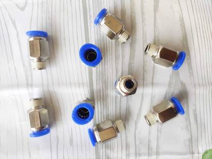 aerotac 8MM X 1/8"(3.175MM) THREAD PU PIPE PIPE CONNECTOR Hose Connector