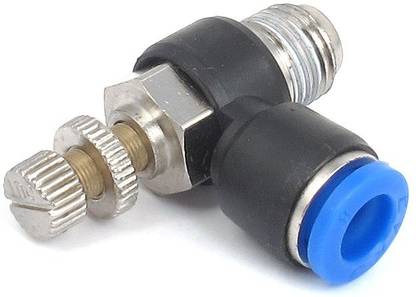 Maxxlite Pneumatic Connector 8mm x 1/4" Inch BSP Flow Speed Controller Valve Push Hose Connector