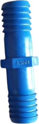 BHAGYASHREE POLYMER 2 Way Pipe Joiner/Connector 25MM (Pack of 25) Hose Connector