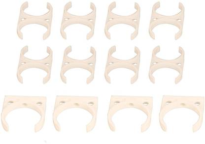 Aameria RO Water Purifier Clamp/Clip Set- X-Clamp 2.5"x2.5", X-Clamp 2"x2.5", C-Clamp 2.5" (4 pcs each size) | Filter holder set for water purifier | Clamp Combo set for reverse osmosis | High Strength Clamps for filters Hose Connector