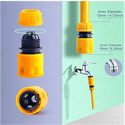 hsbtreads Hose Pipe Tap Connection Connector Adapter Hose Connector