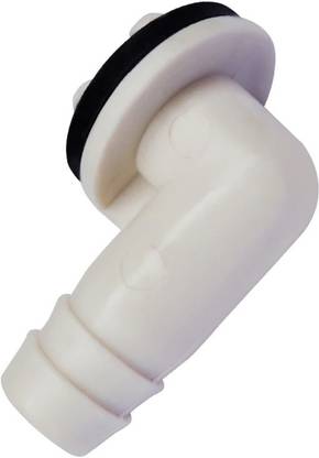 Navani Water Drain Outlet Pipe Adapter Nozzle L Type for all Air Conditioners - 1 No. Hose Connector