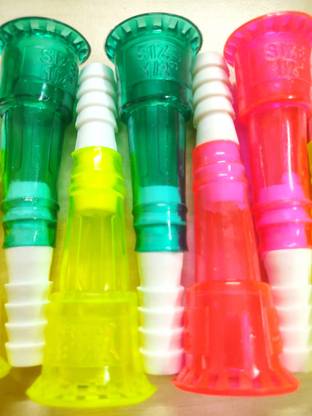 MASHKI 5 nos PVC Rubber Pipe Jointer / Supporter for 1/2 Inch Tap Multicolor Hose Pipe Hose Connector