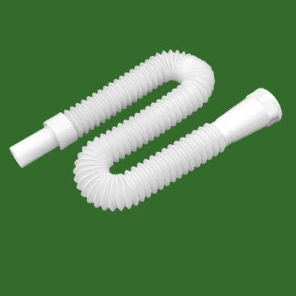 प्रोस Plastic Flexible Waste Drain Pipe for Wash Basin PACK OF 1 M_5 PVC Waste Pipe for Bathroom Wash Basin and Kitchen Sink Wash Basin PACK OF 1 M_5 होज़ पाइप