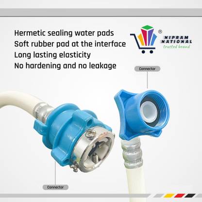 LGL Front-TopLoad Washing Machine intlet Hose Pipe 5Meter Washing Machine Inlet Hose